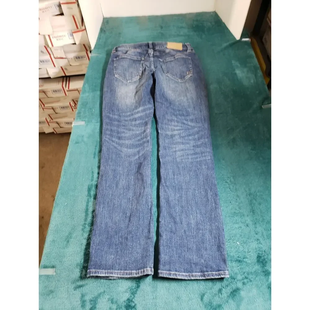 Aeropostale Jeans Size 28x32 Mens Blue Pants Stretch Denim Mid Rise Straight